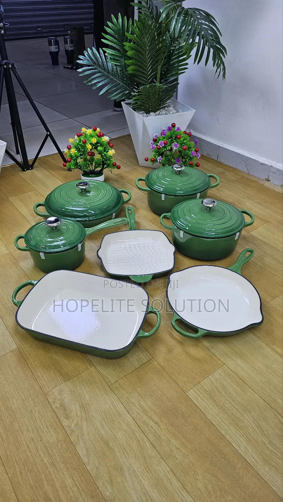 Enamel Cast Iron Cooking Pot