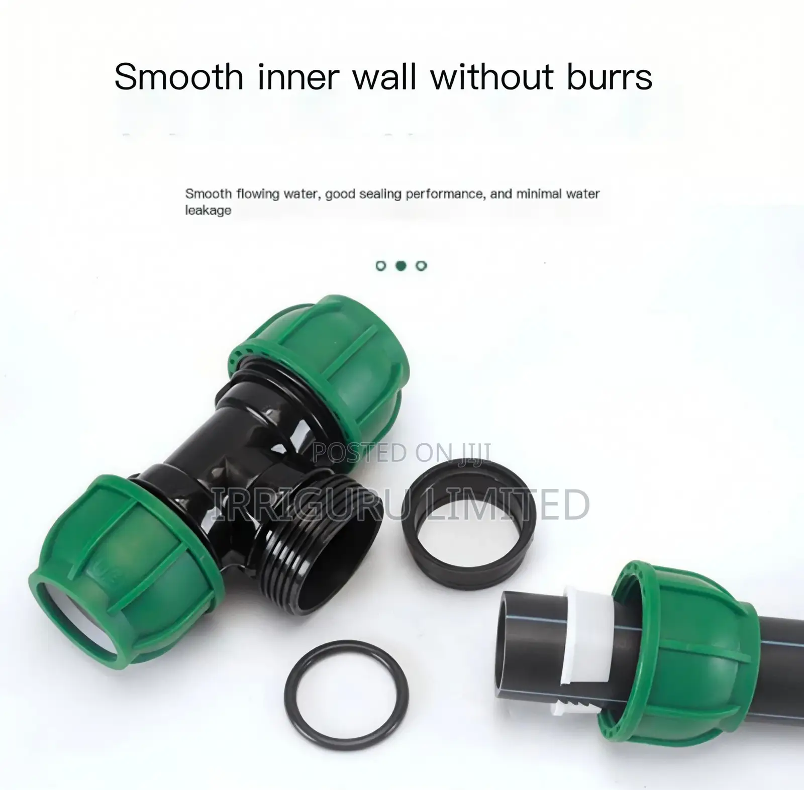 Hdpe Compression Tee Fittings 20-110 Mm Used for Pipes