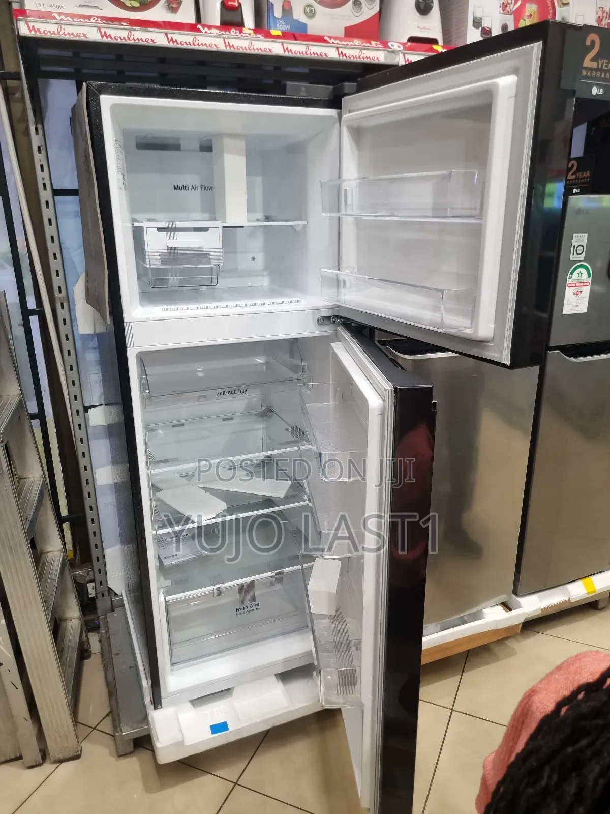 Lg 315| Top Freezer Refrigerator |Smart Inverter Gn B312pxgb