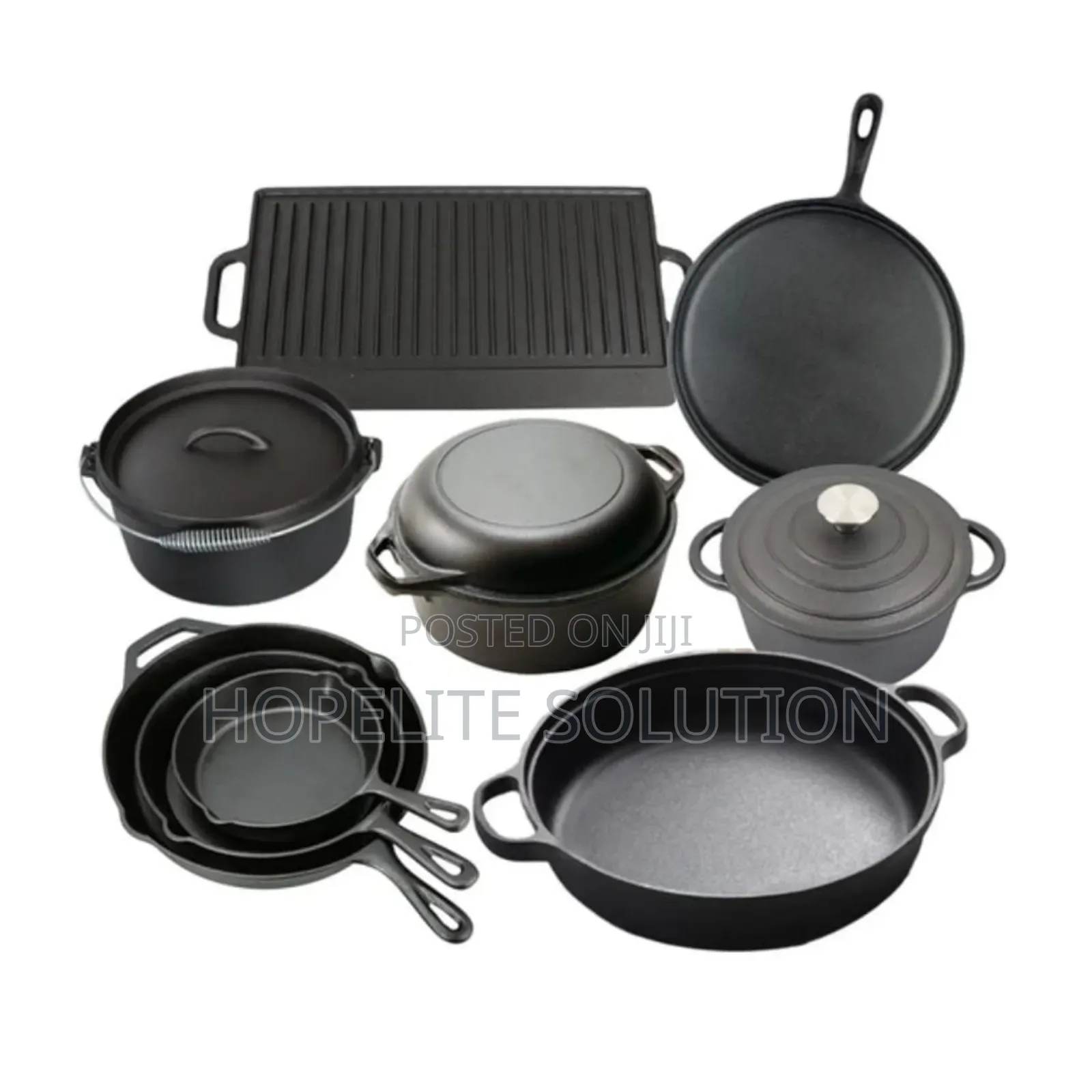 Cast Iron Cooking Pot