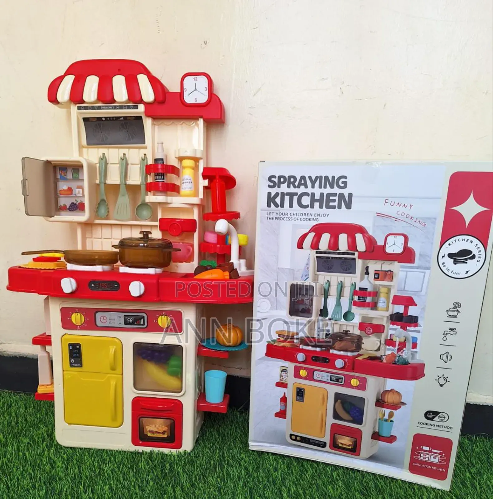  48-Piece Spray Kitchen Play Set. This