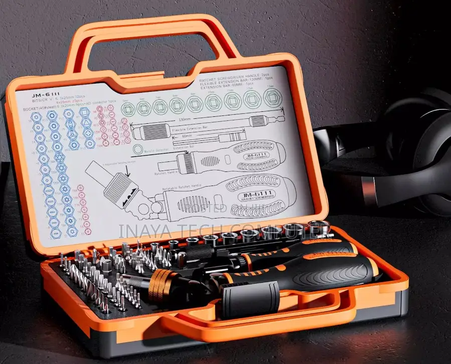 Jakemy Jm-6111 69 in 1 Screwdriver Repair Tool