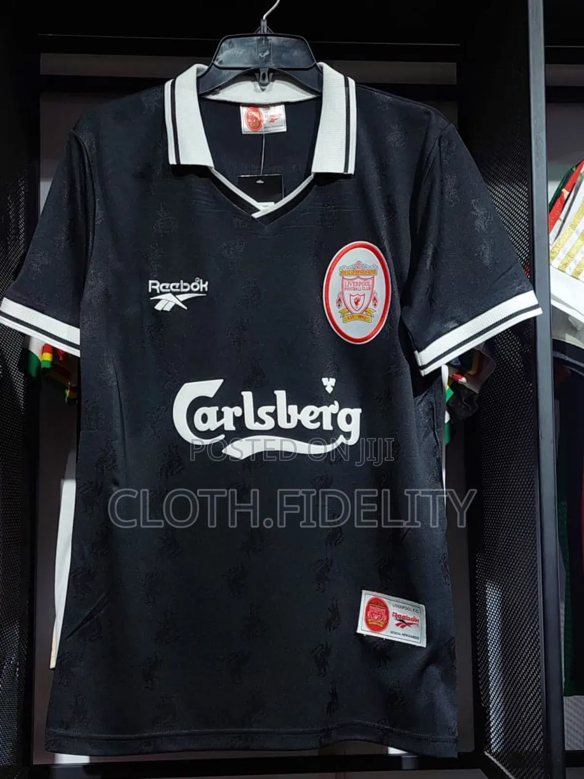 Carlsberg Black Retro Jersey