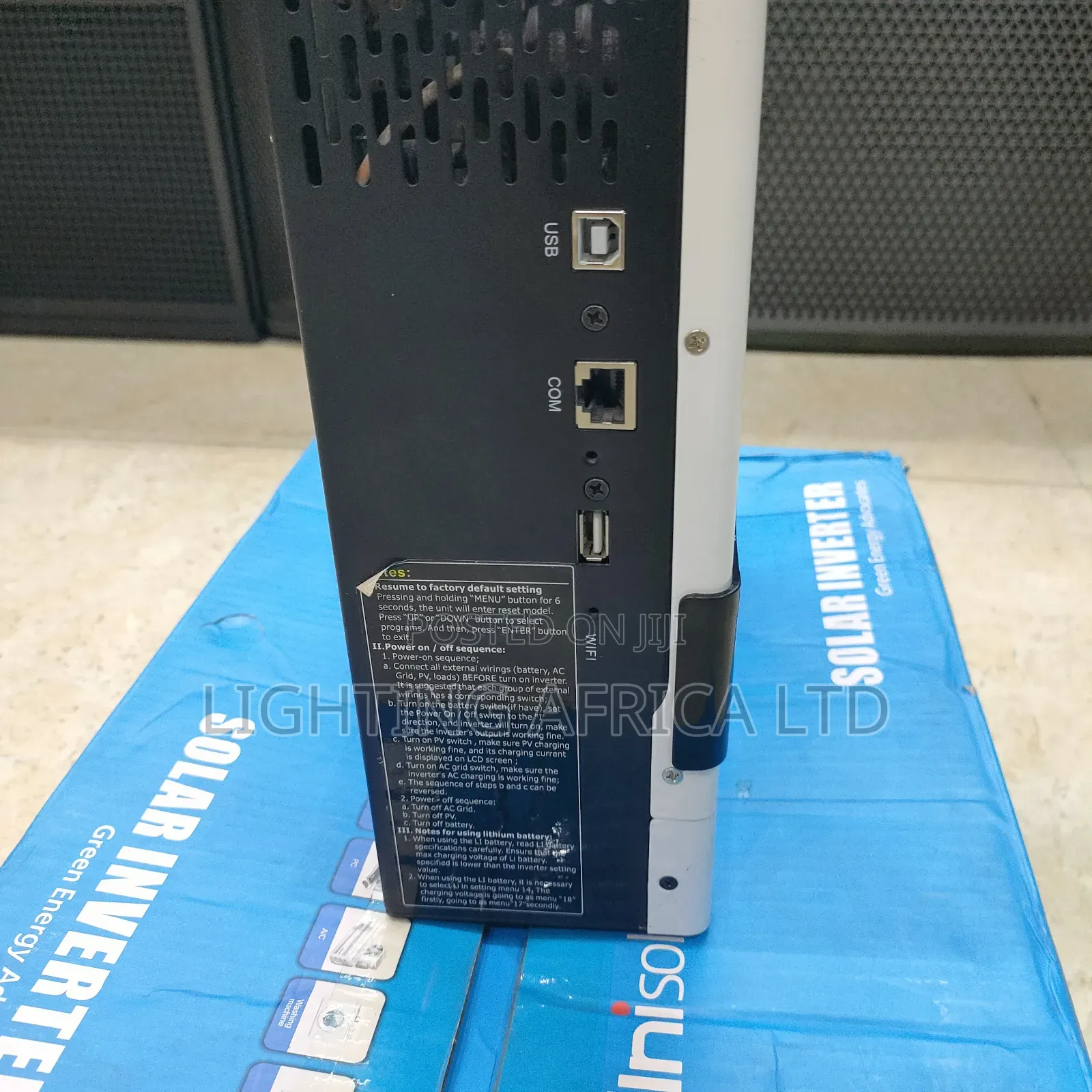 2kva/12v Infinisolar Hybrid Inverter (Voc 145) 60a MPPT