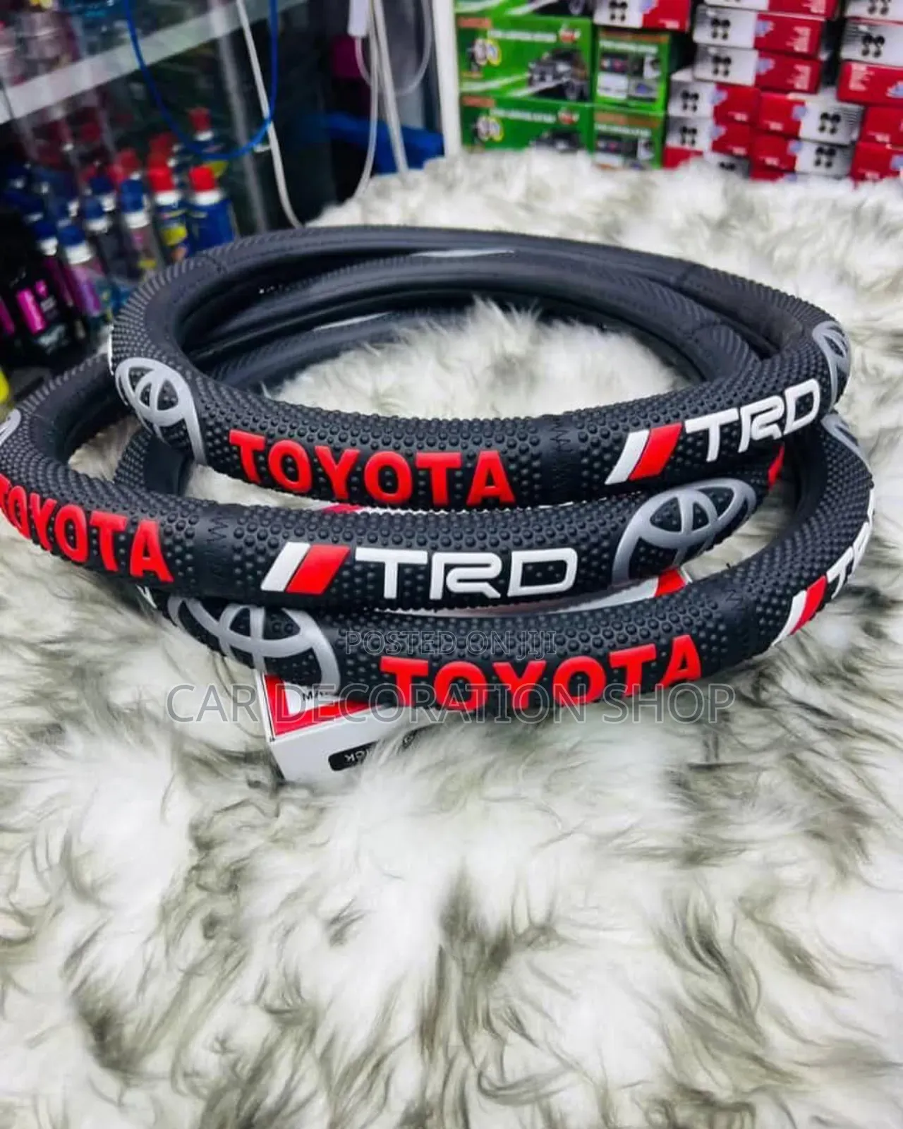 Toyota Branded Steering Wheel Cover Fits All Saloon Cars