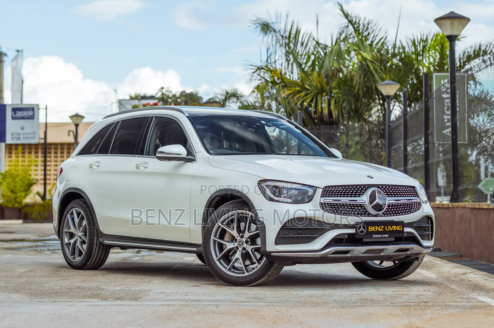 Mercedes-Benz GLC-Class 2019 White