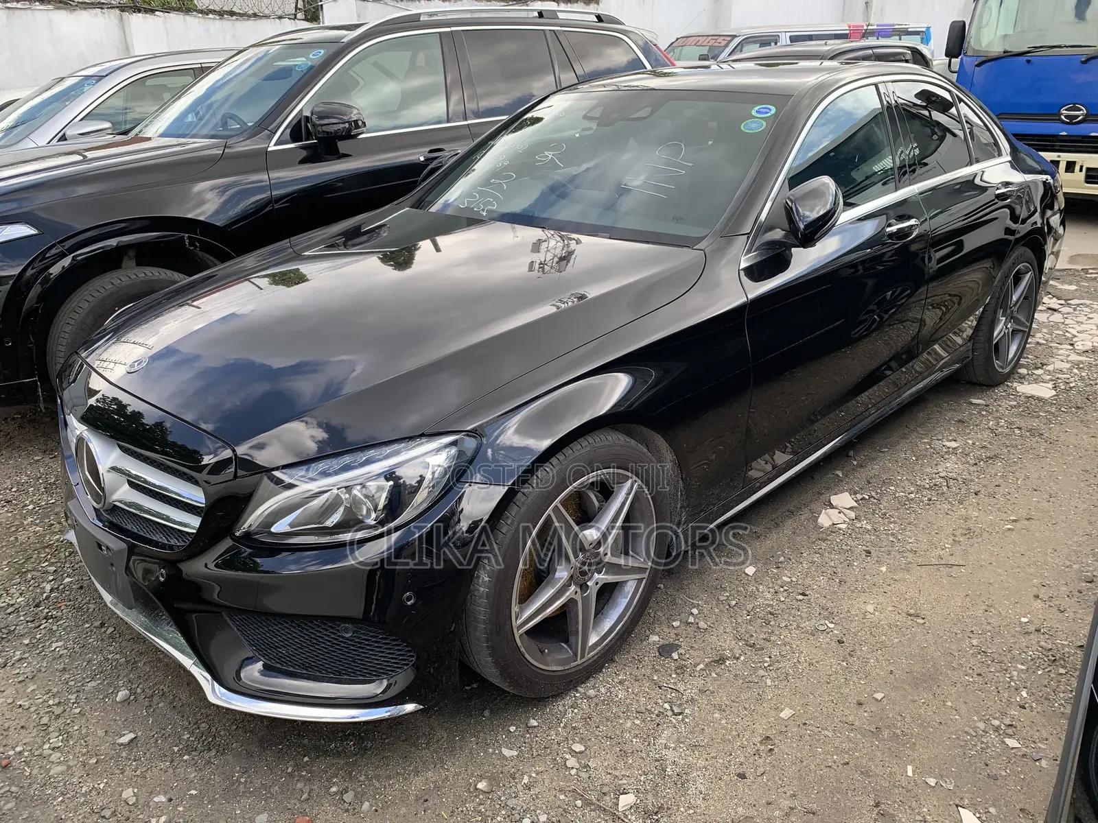Mercedes-Benz C180 2018 Matt Black