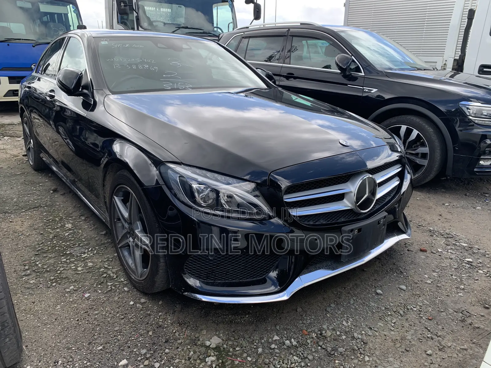 Mercedes-Benz C180 2018 Matt Black