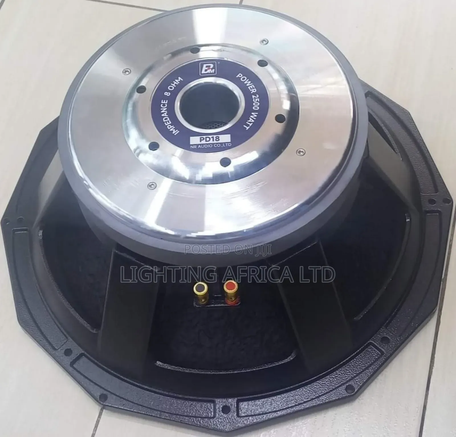 Pd18 Bass Speaker 8ohm With 2500 Watts Output Power