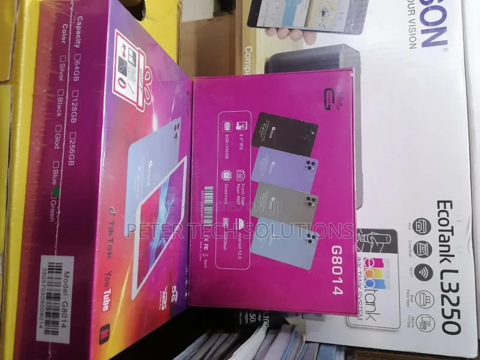 G8014
8" Screen Display
8gb Ram
256gb Rom
Quad Core