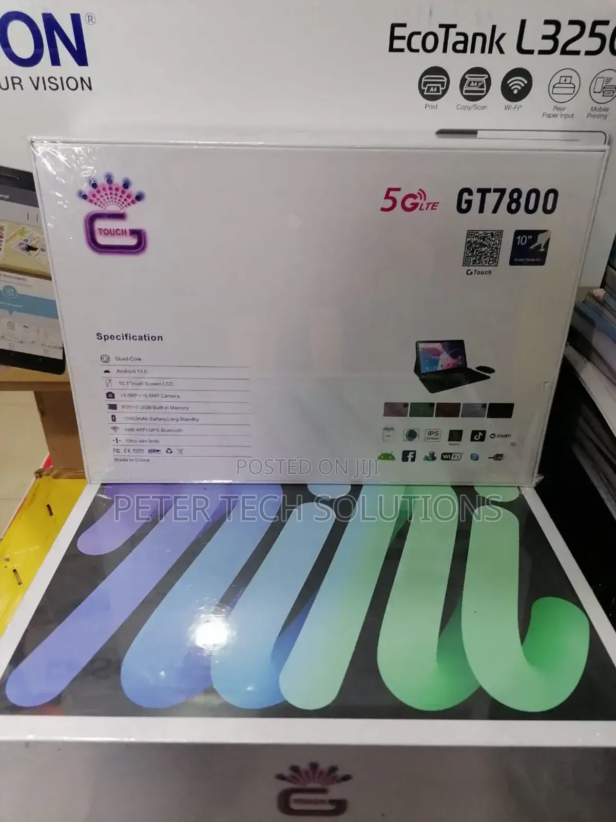 Gt7800
10.1" Screen Display
8gb Ram
512gb Rom
Quad Core