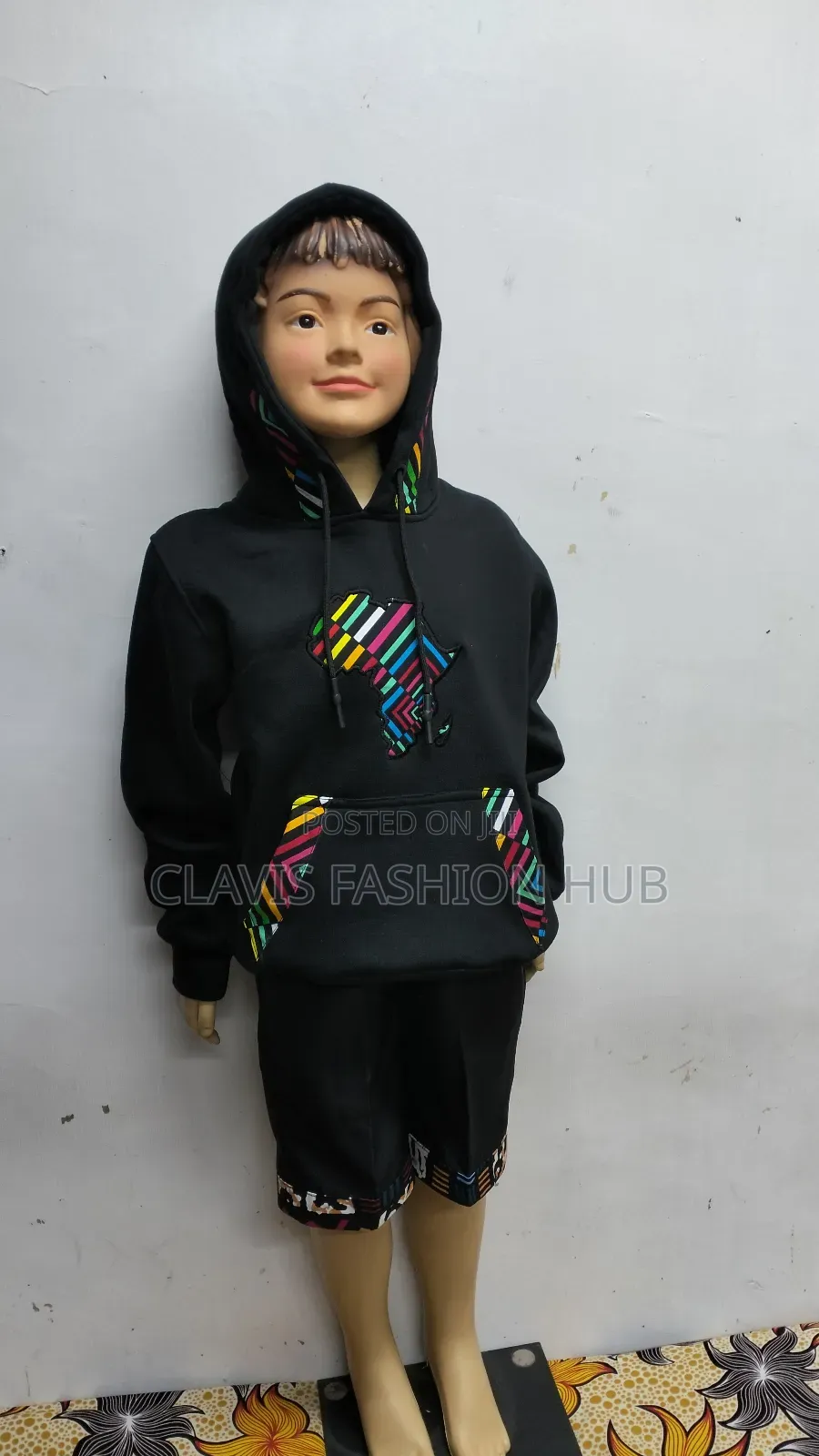 Luxurious African Hoodies For Kids