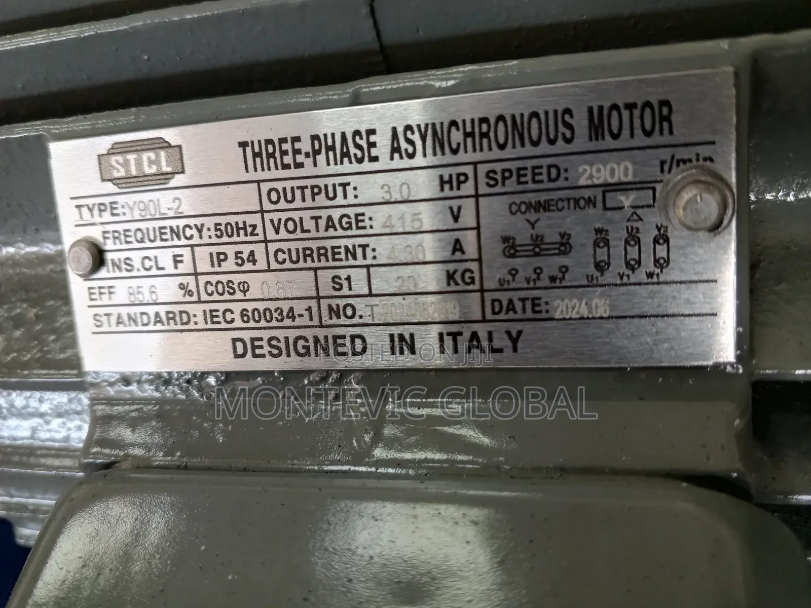 STCL 3phase Motor 3hp