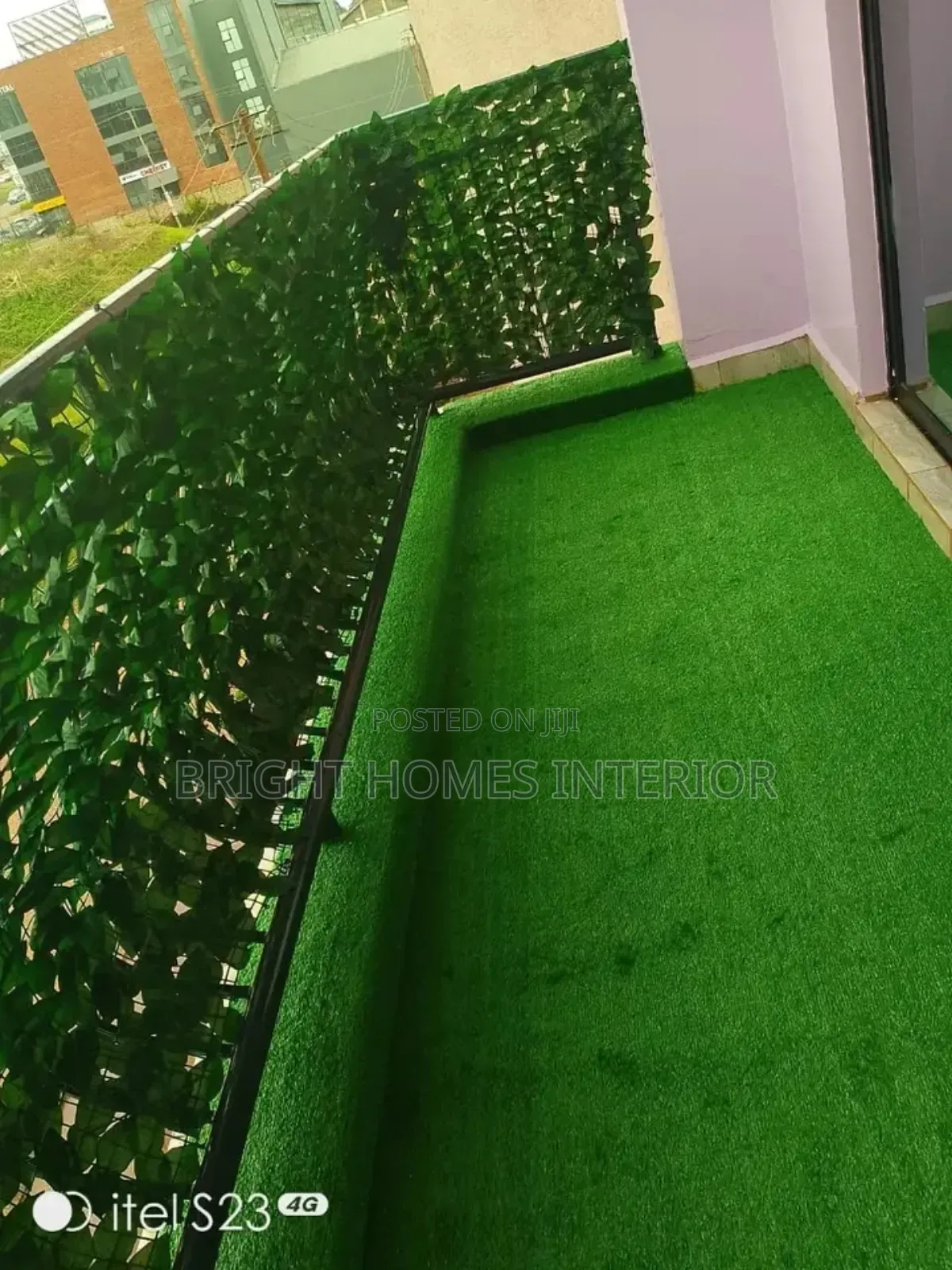 Artificial Grass and Balcony Fence Available