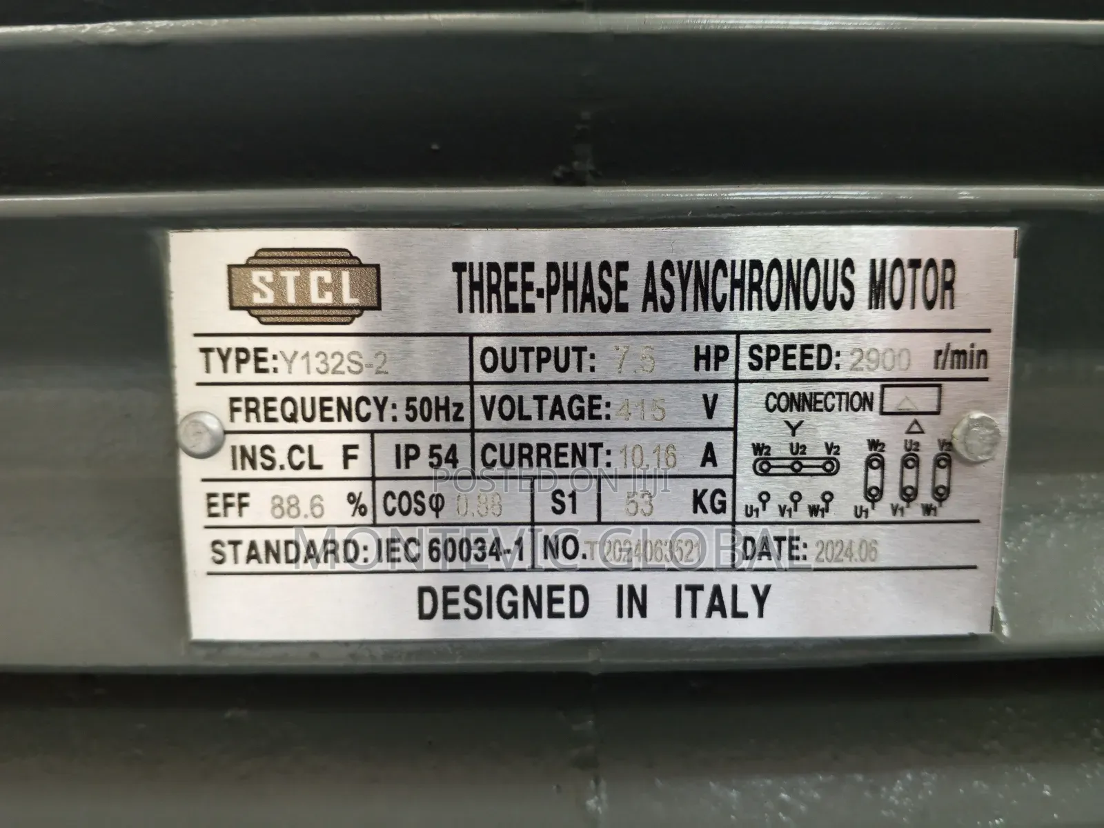 STCL 3phase Motor 7.5hp
