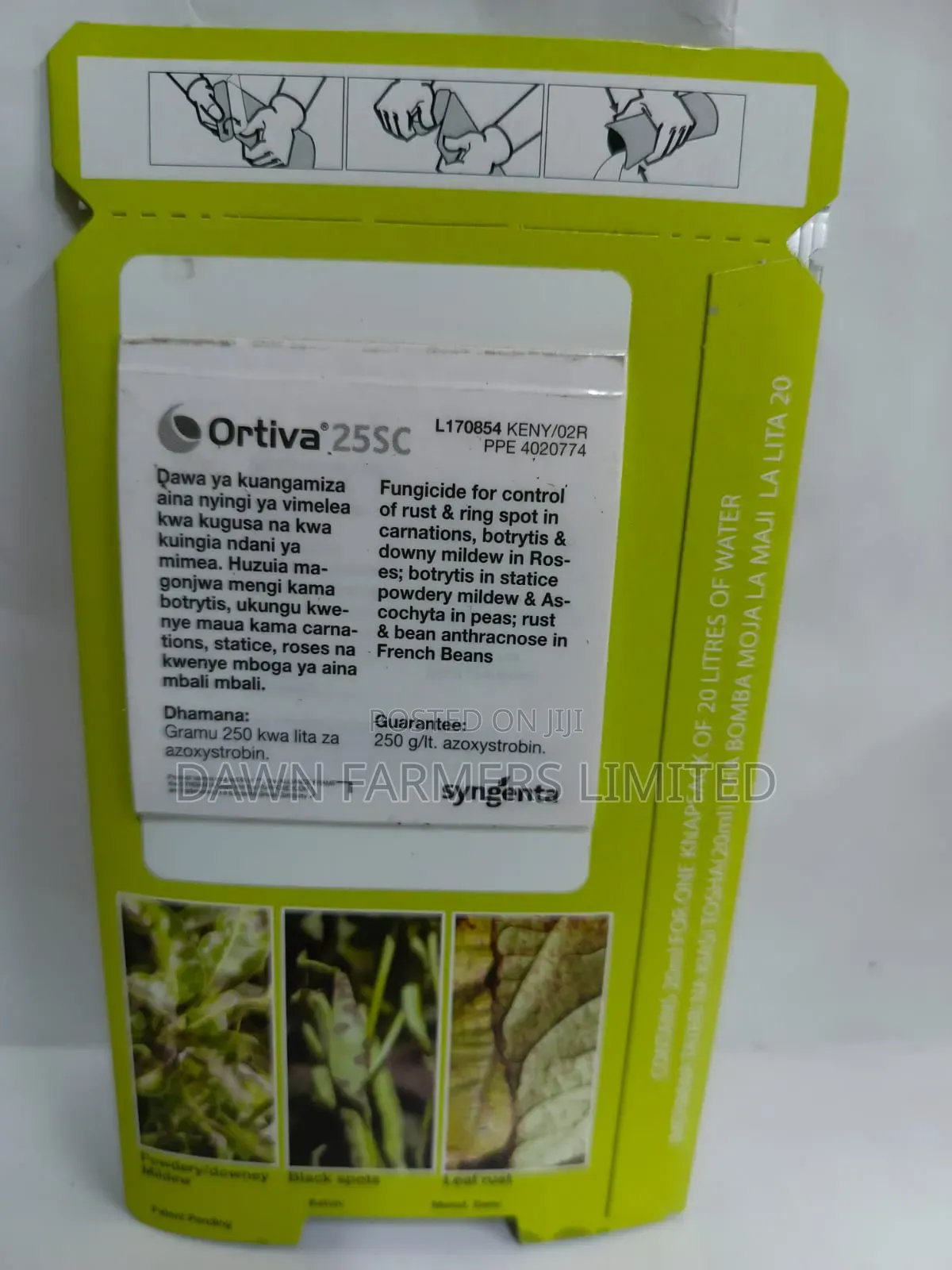 Ortive 250sc 20ml