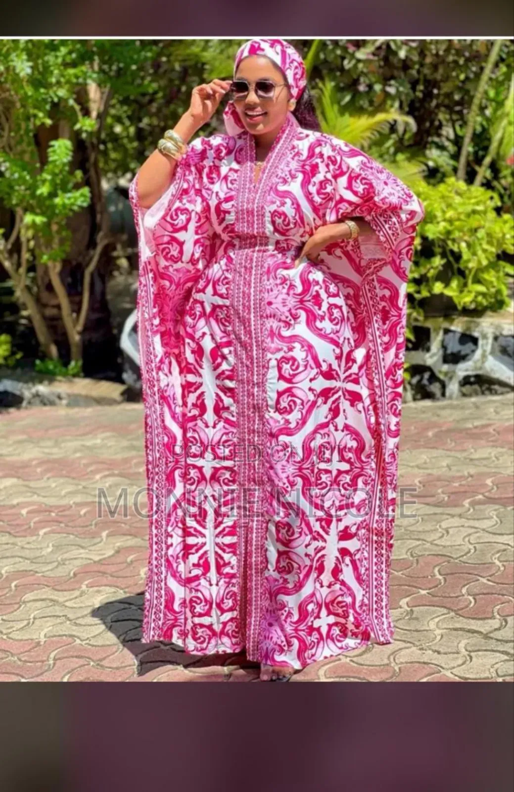 Pinkish Cute Silk Dera/Kaftans/Maxi Dresses 💯❤