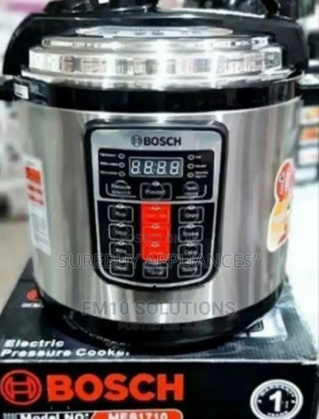 Bosch 6 Litres Multifunctional Electric Pressure Cooker