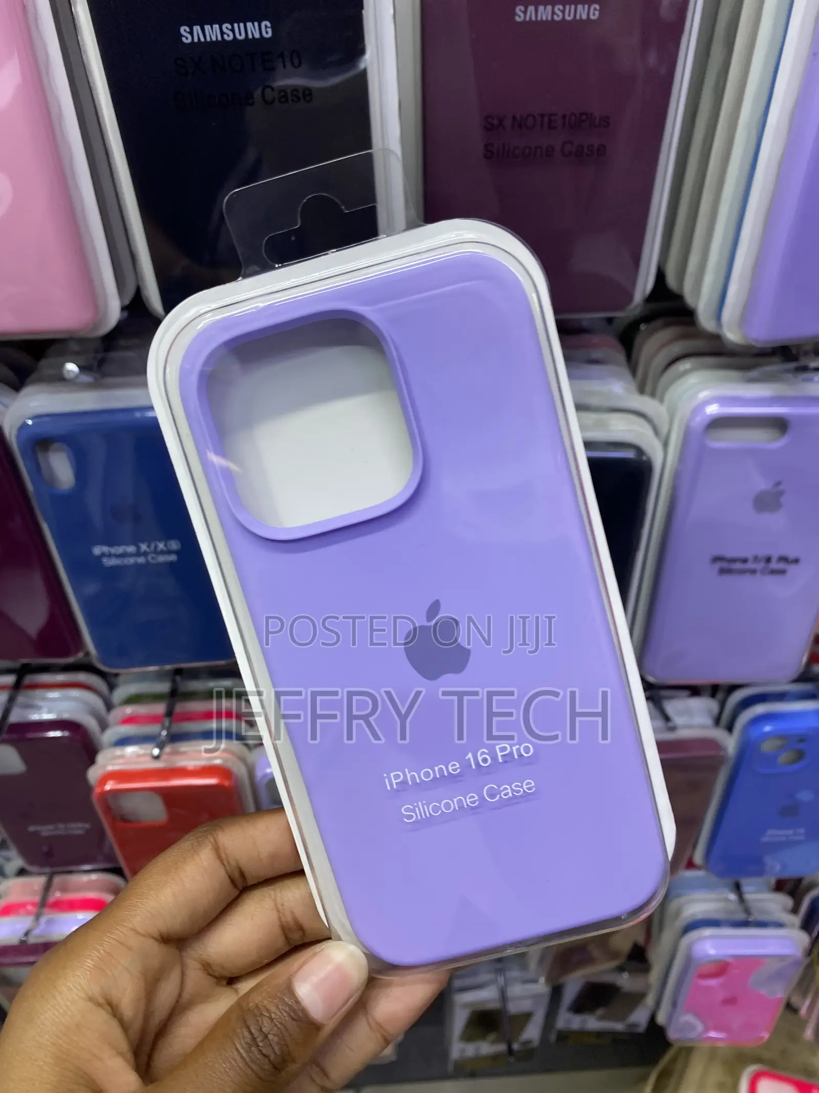 Elago Purple iPhone 16 Pro Liquid Silicone Case Premium