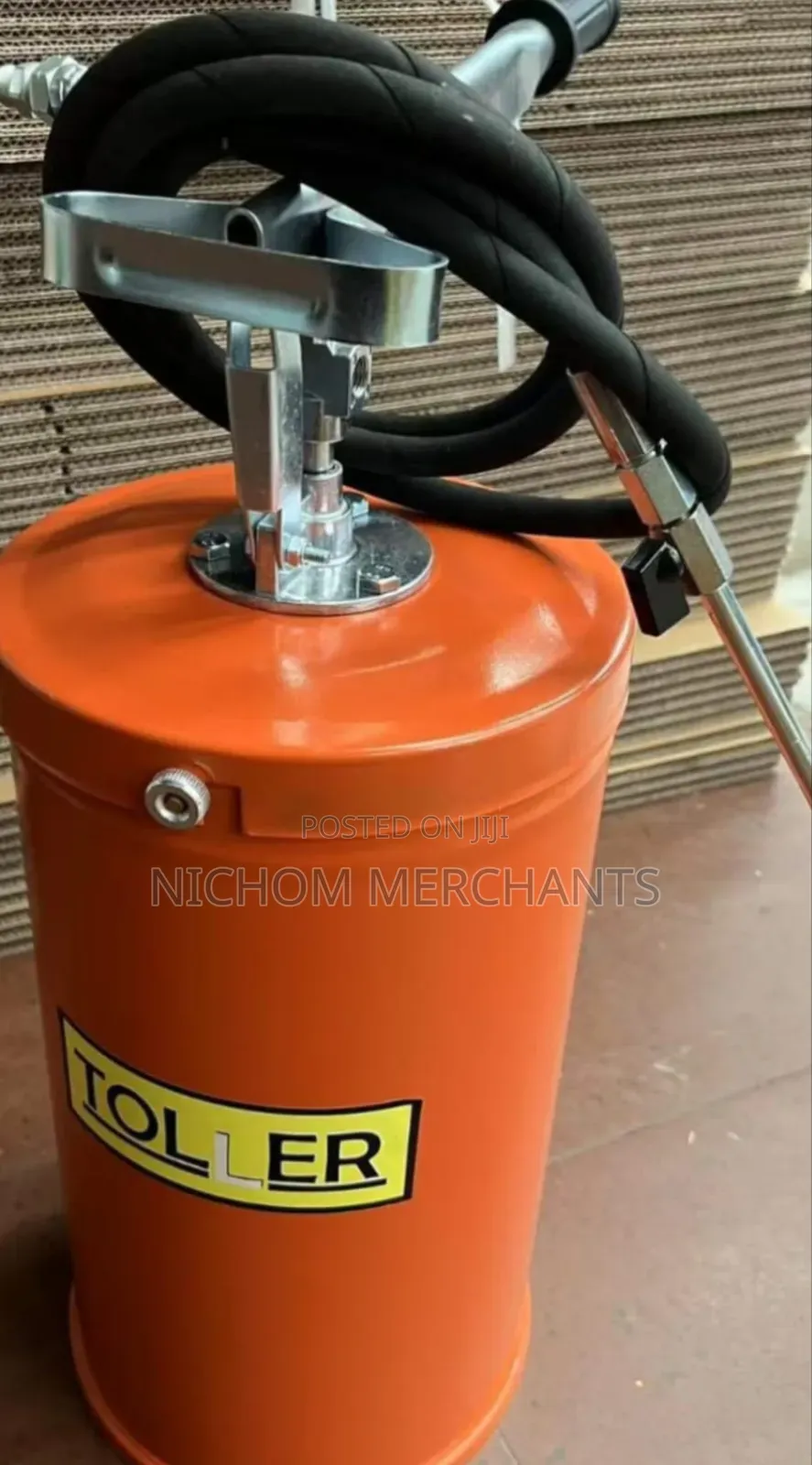 Toller Manual Grease Bucket/16ltrs Grease Bucket