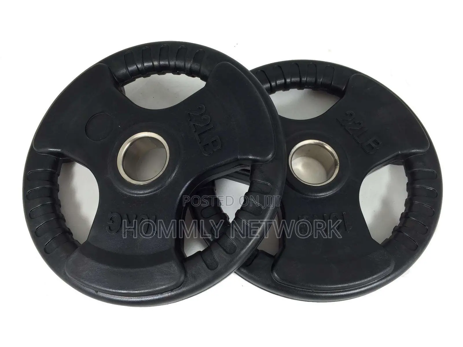 10kg Olympic Weight Plates Rubber Coated Pair