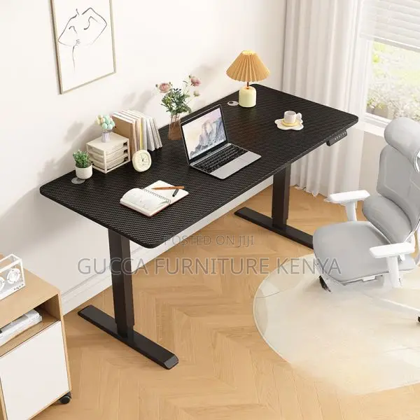 Office Desk: Electric Automated Adjustment Table-1.2 Meters