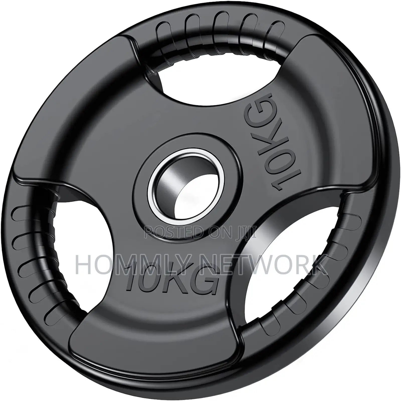 10kg Olympic Weight Plates Rubber Coated Pair