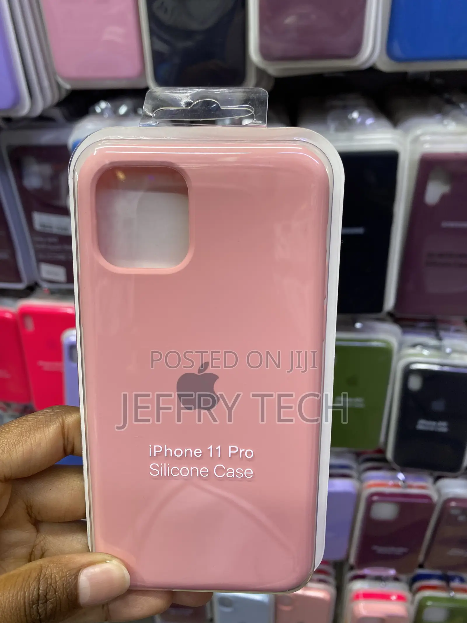 Icesword iPhone 11 Pro Case Thin Liquid Silicone -Pink