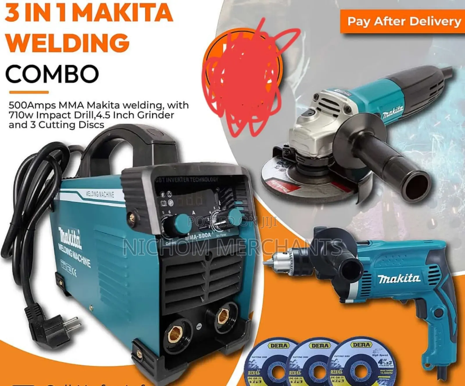 Makita 3 in 1 Welding Combo /Makita Welding Combo