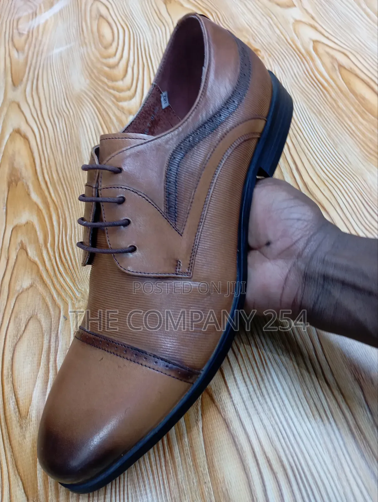 Genuine Leather Quality Official Low Cut Mens Shoes Size 45