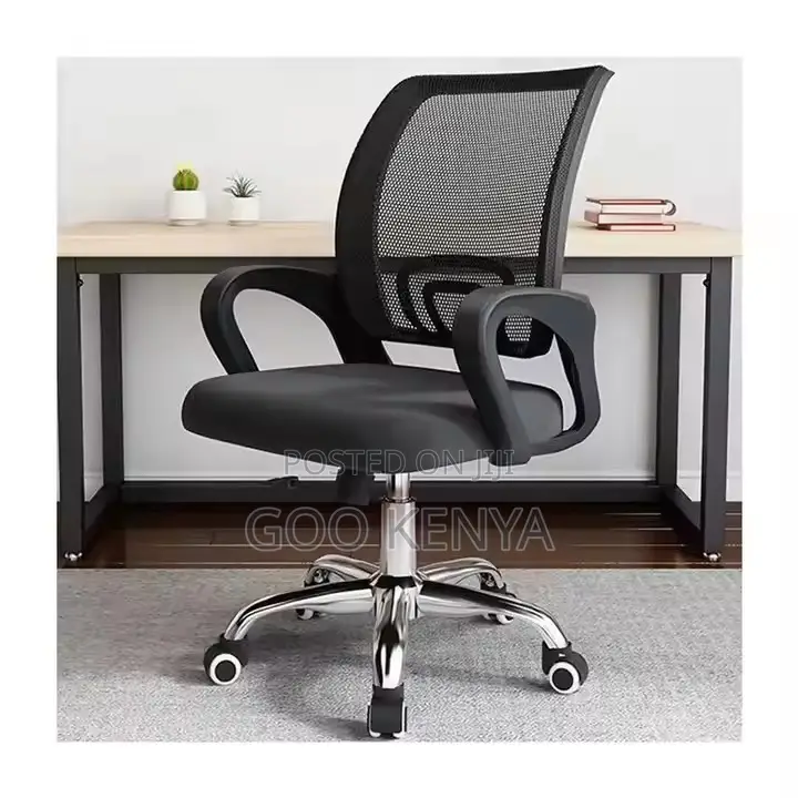 Office Chair ; Black Mesh Breathable Office Chair