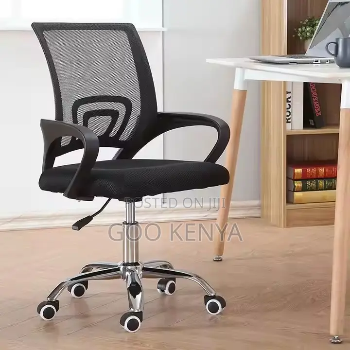 Office Chair ; Black Mesh Breathable Office Chair