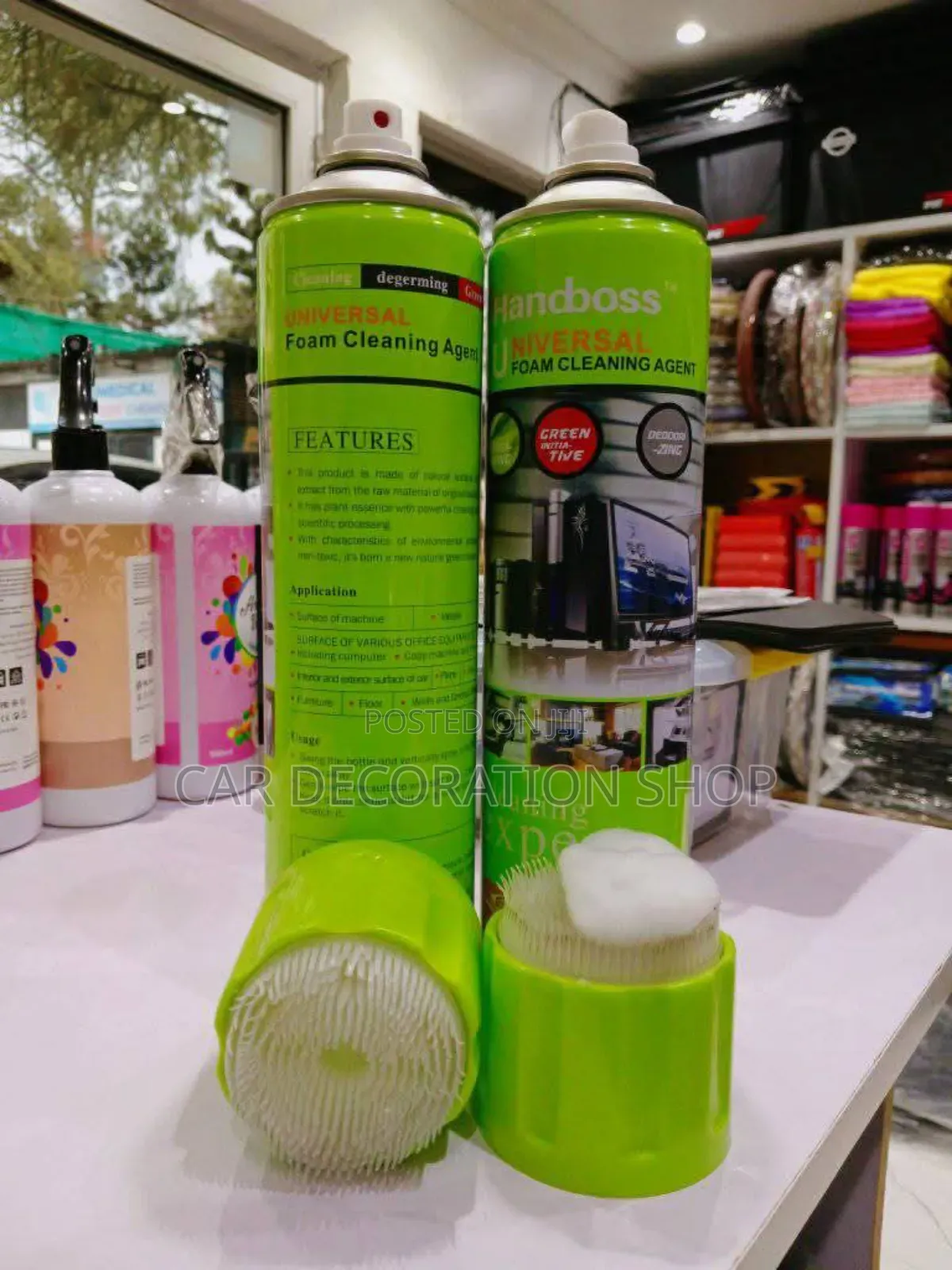 2pcs Handboss Foam Cleaner for Use in Garage or Home/ Office