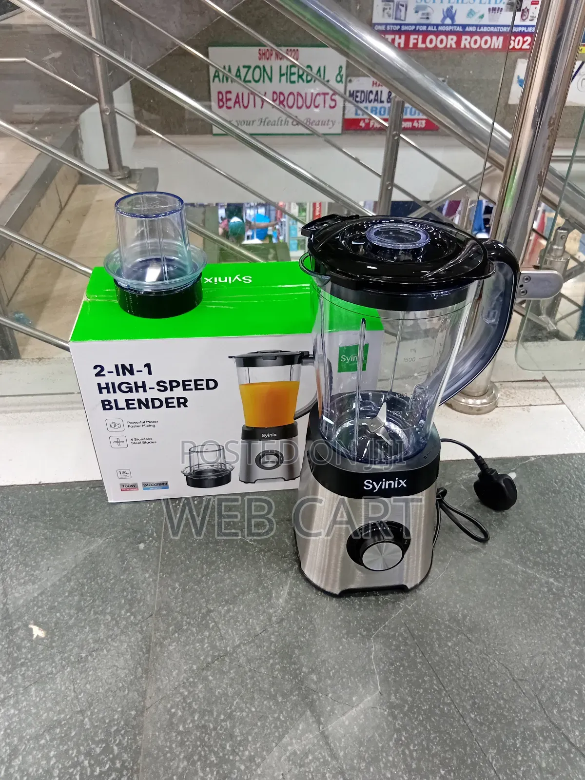 Brand New 2in1 Syinix Blender