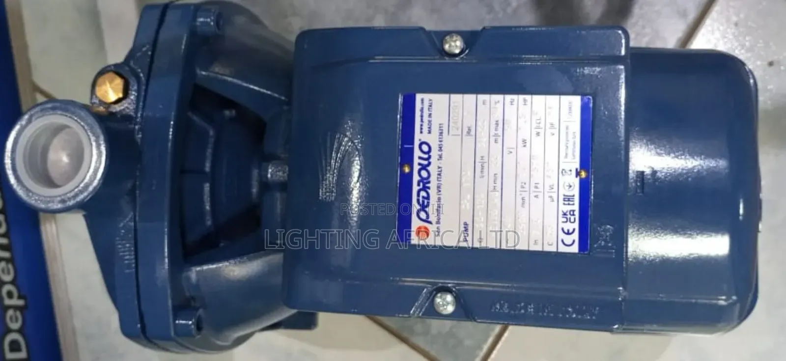 Pedrollo Original 1.5hp Booster Pump