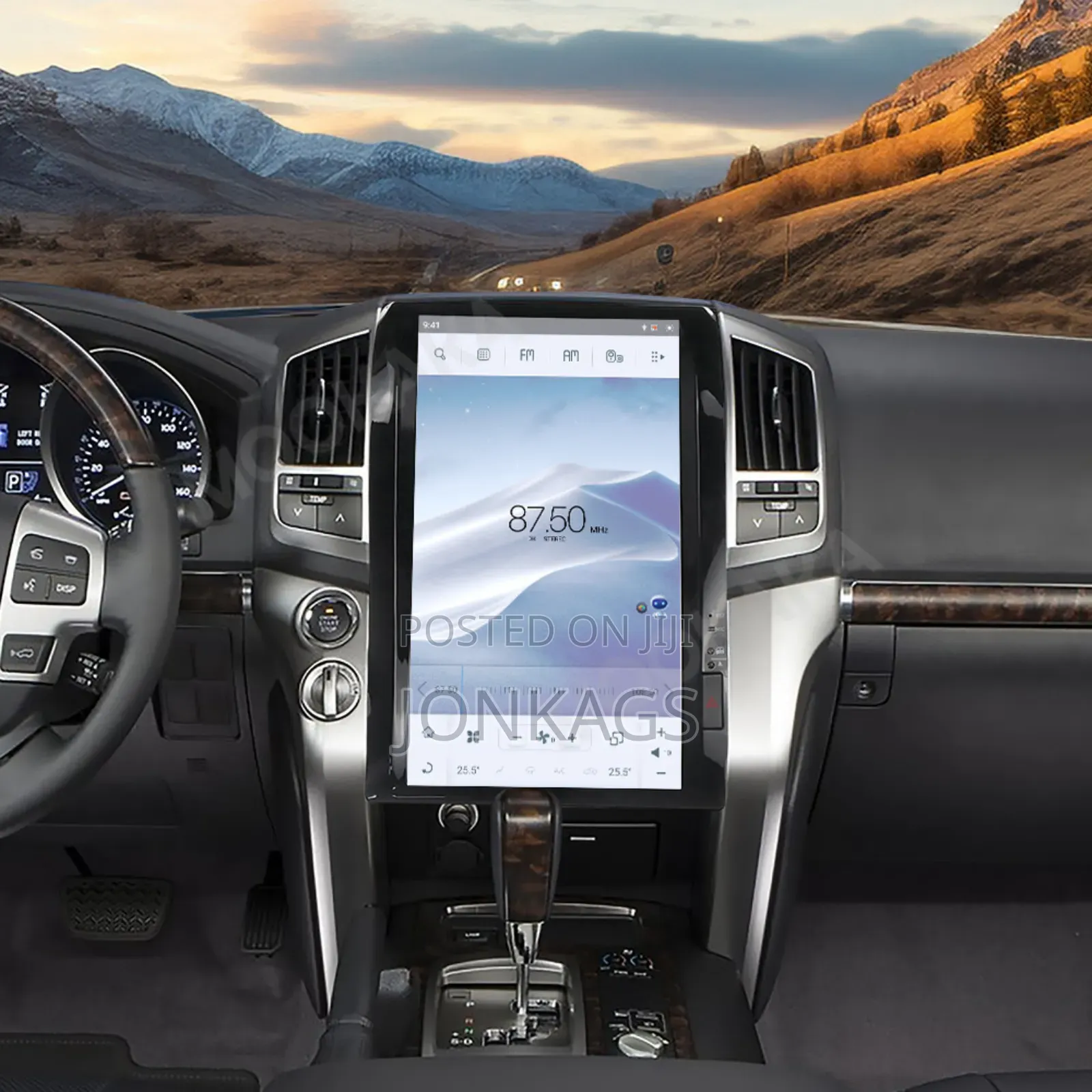 16.1 Inches Android Tesla for Landcruiser V8 200, 2008-2015