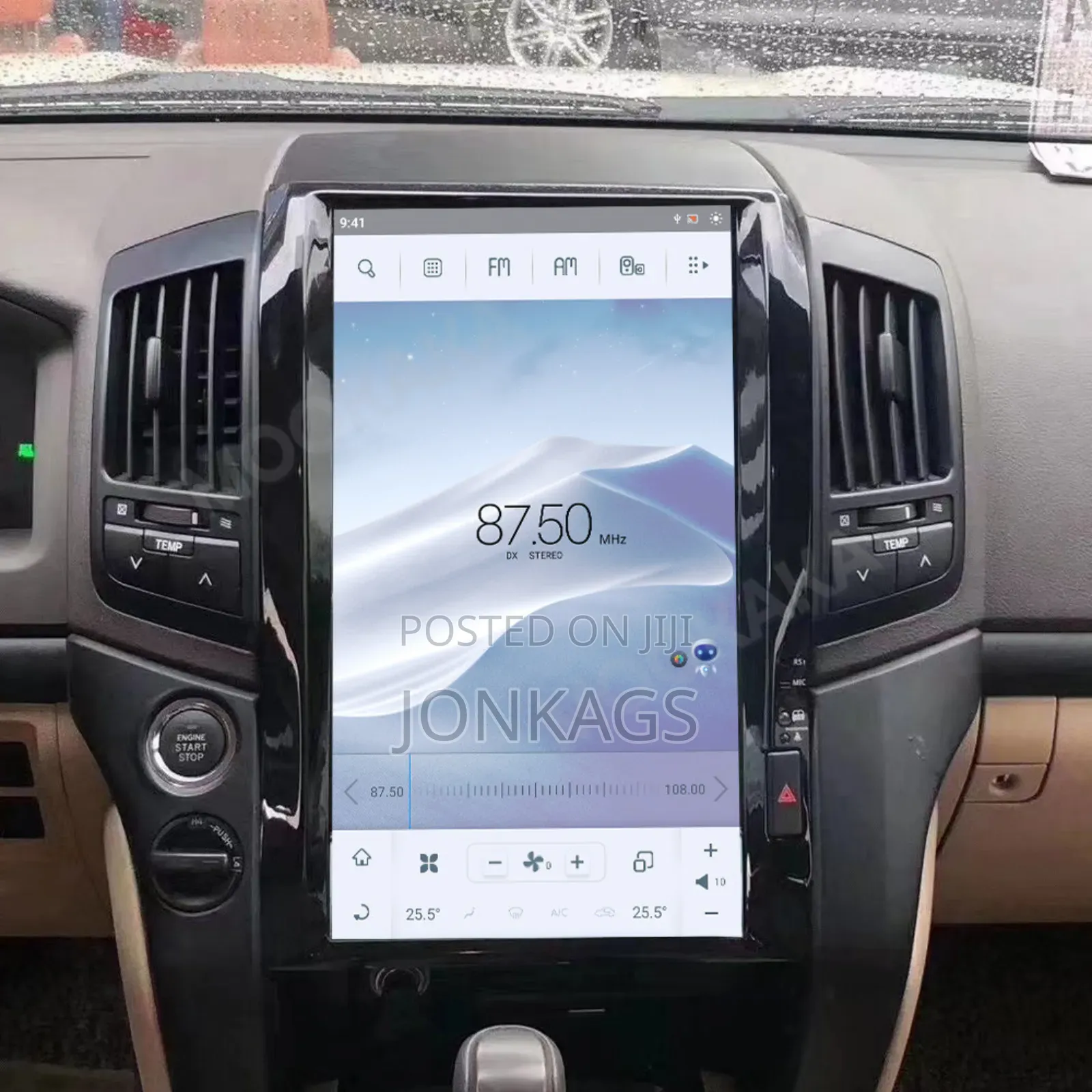16.1 Inches Android Tesla for Landcruiser V8 200, 2008-2015