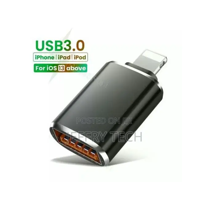 Plustar Usb Male to Usb3.0 Ios Otg Charging Adapter