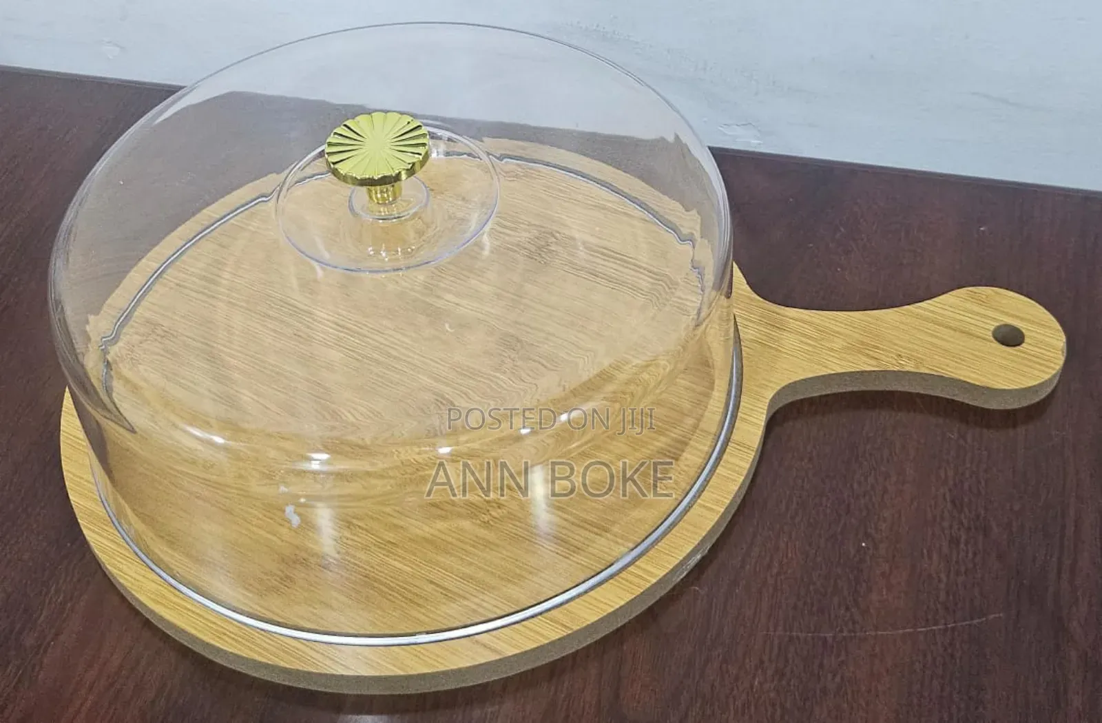 **Reduced Price *
 *30cm Bamboo Tray With Handle