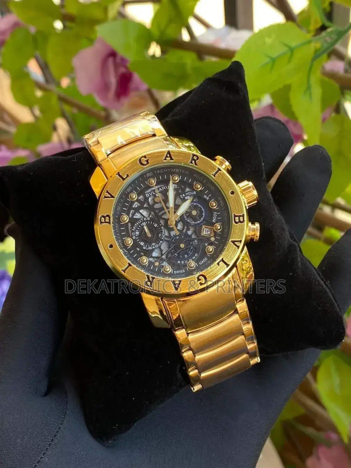 Bvlgari Golden Watch