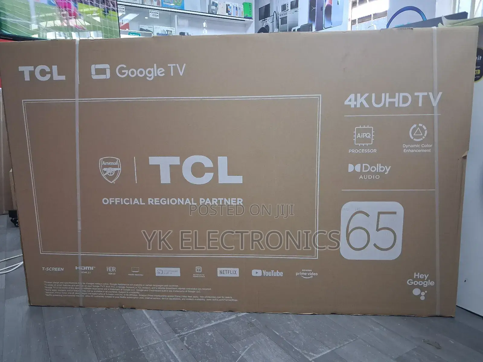 TCL 65v6b 65 Inch Uhd Google Smart Tv New Model 202