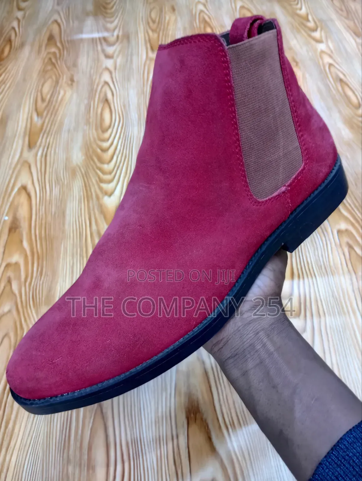 Mylo Handmade Original Leather Suede Chelsea Official Boots