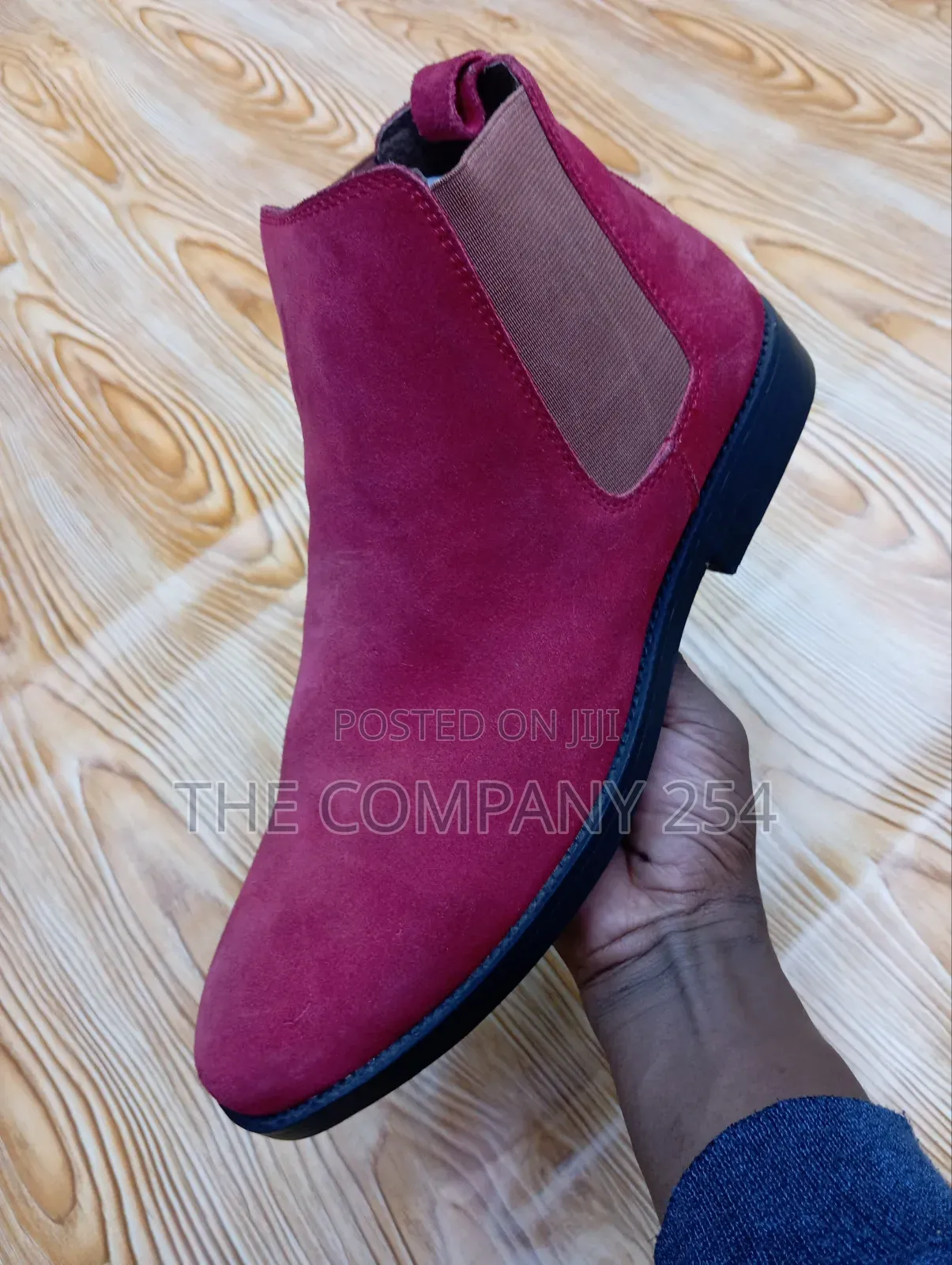 Mylo Handmade Original Leather Suede Chelsea Official Boots