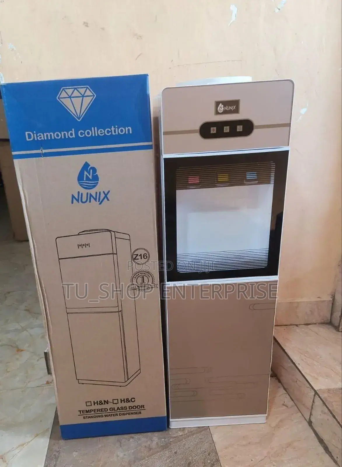 Water Dispenser# 
Nunix Hot, Normal and Cold Water