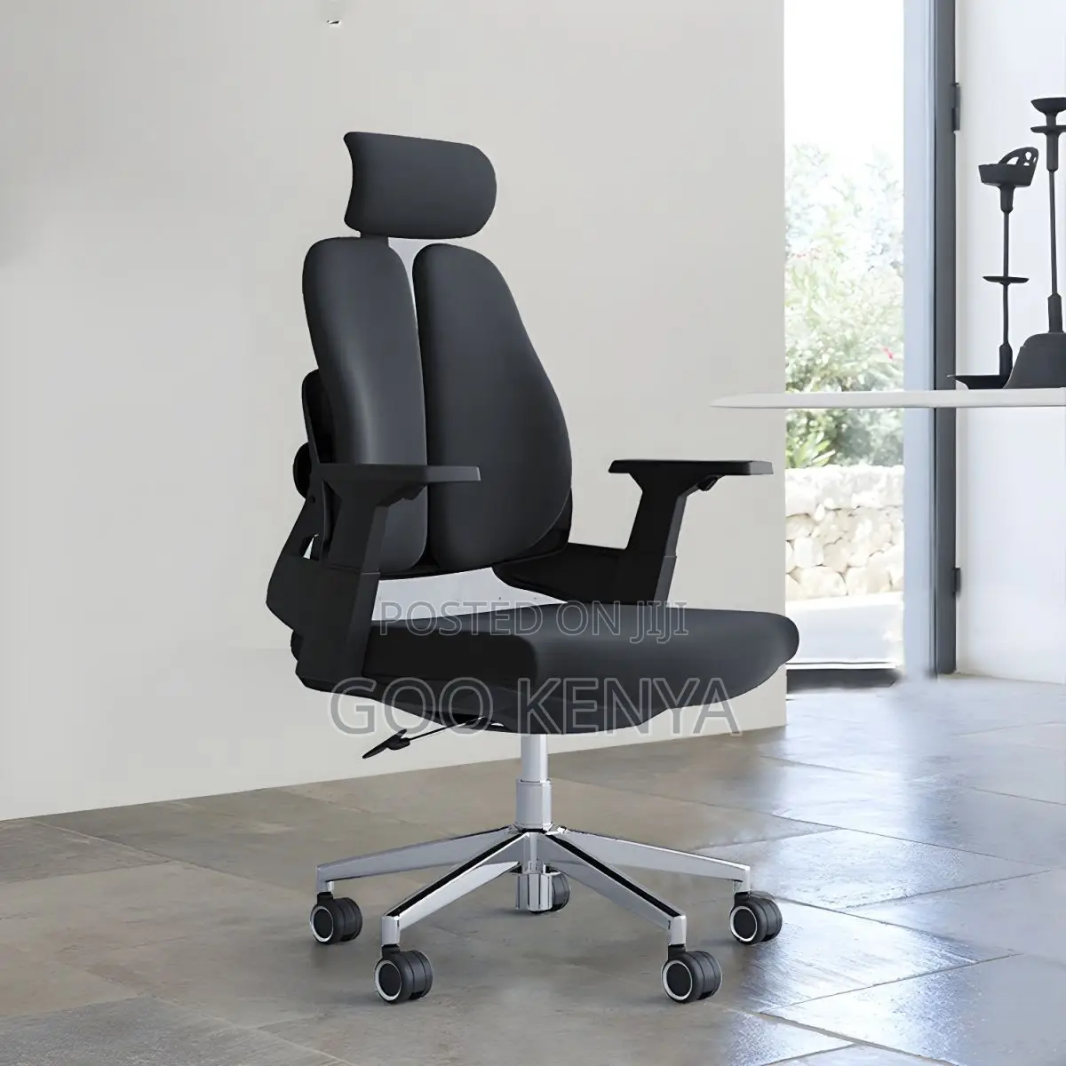 Office Chair ; Double Back Fabric Mesh Office Chair