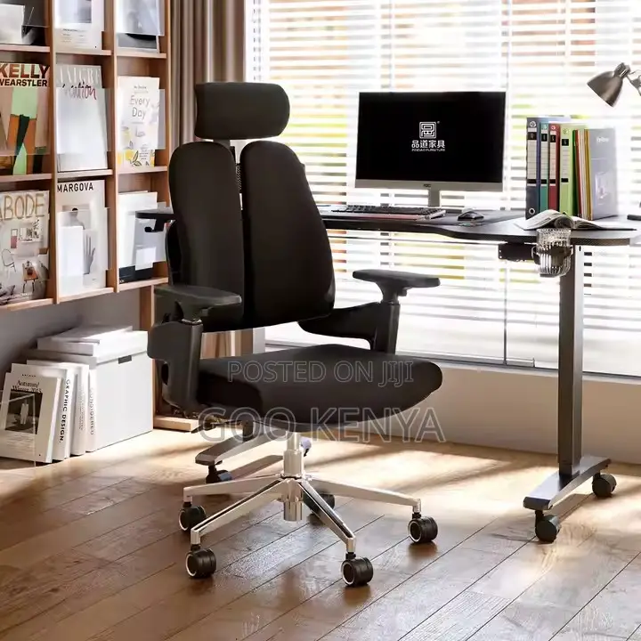 Office Chair ; Double Back Fabric Mesh Office Chair