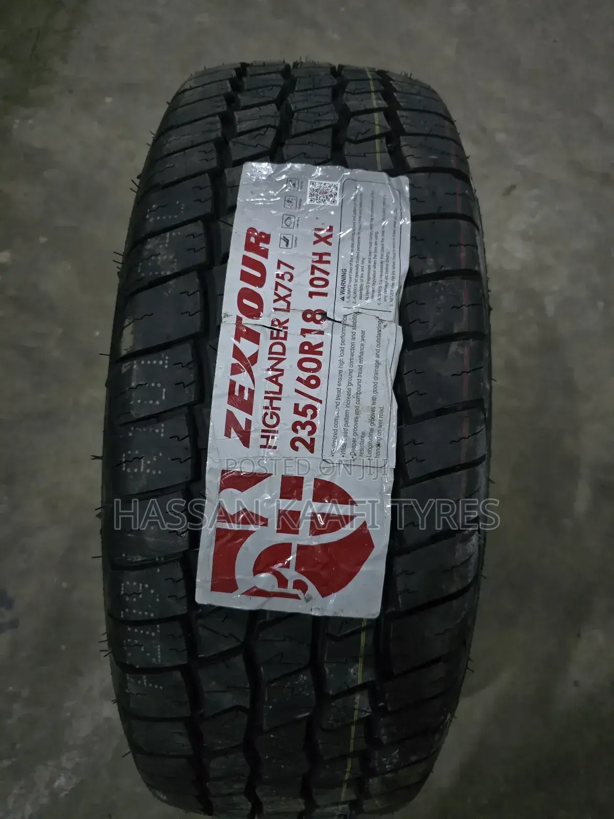 235/60r18 Zextour Tyre Alltrein