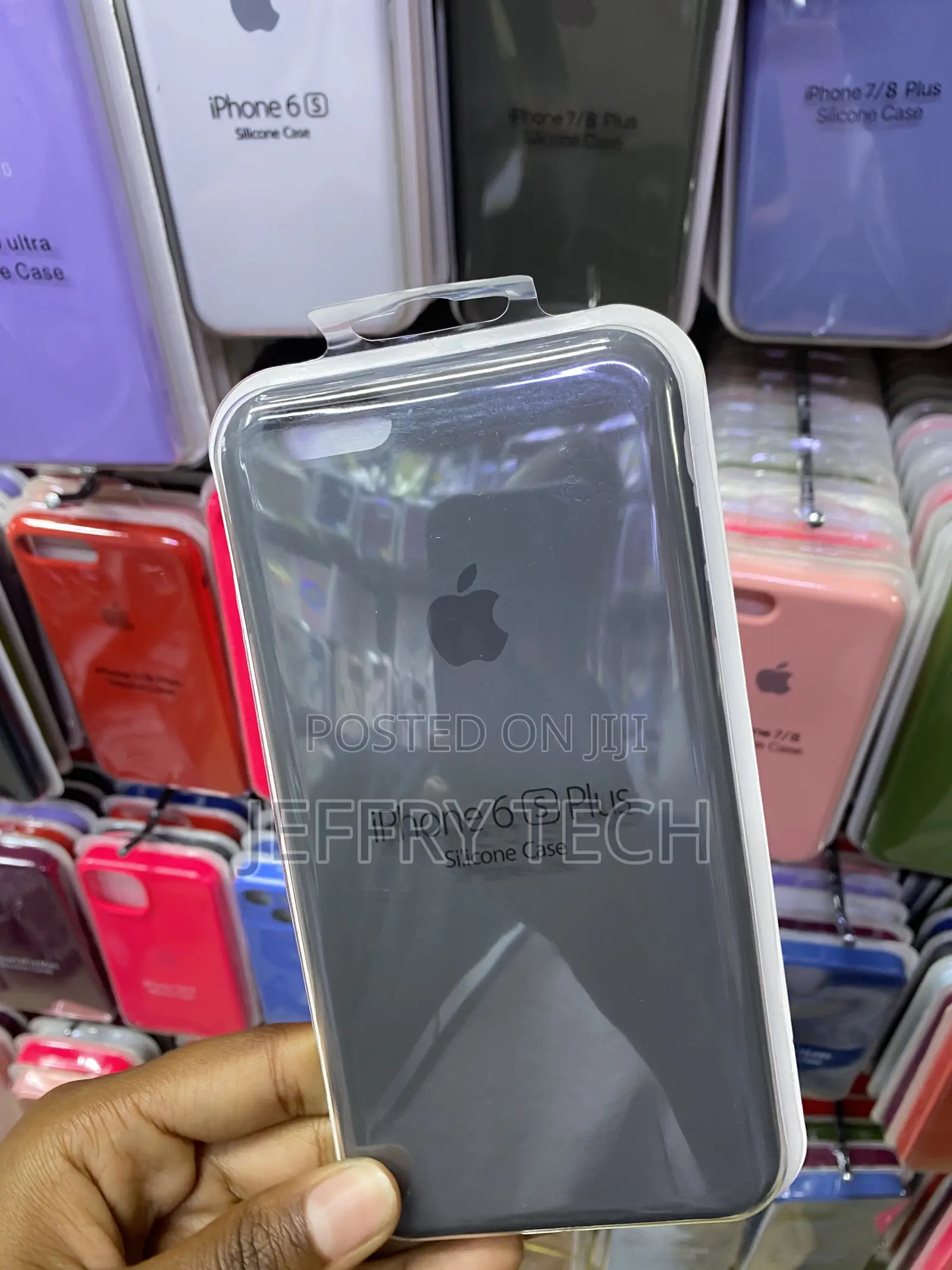 Guagua Liquid Silicone Case for iPhone 6s Plus/6 Plus-Gray