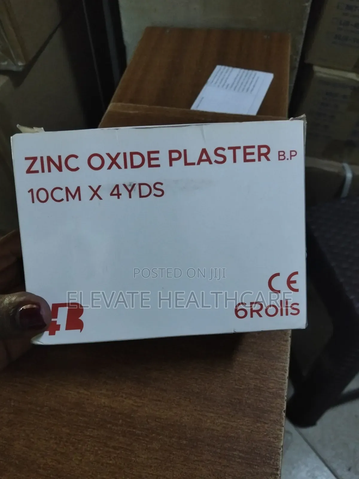 Zinc Oxide Plaster 4 Inch