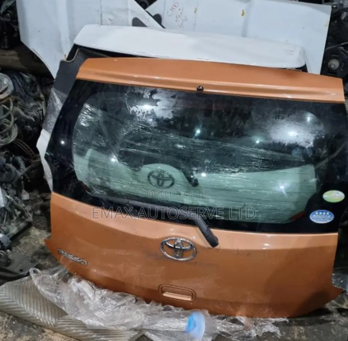 Toyota Passo 2012 Boot /Tailgate